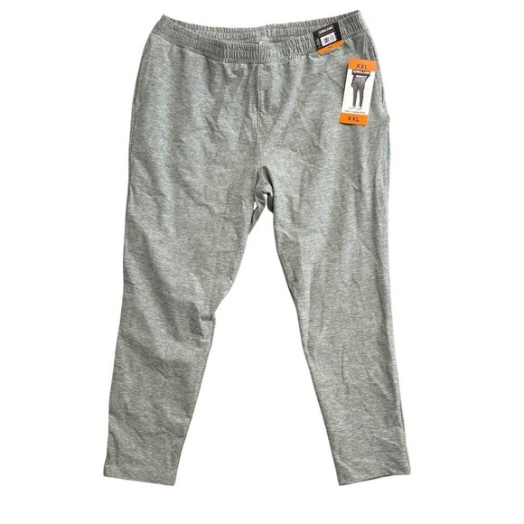NEW Kirkland Signature Men's XXL Lounge Pants Gray Moisture-Wicking Polyester - Picture 2 of 7